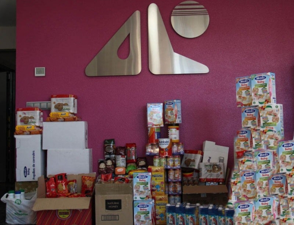 Recogida de alimentos no perecederos