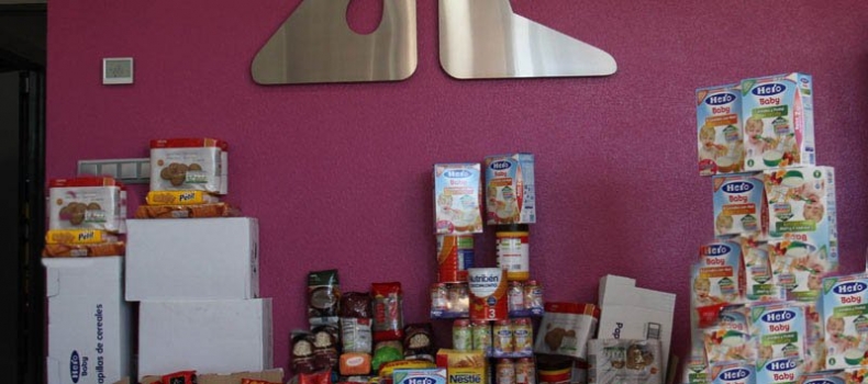 Recogida de alimentos no perecederos